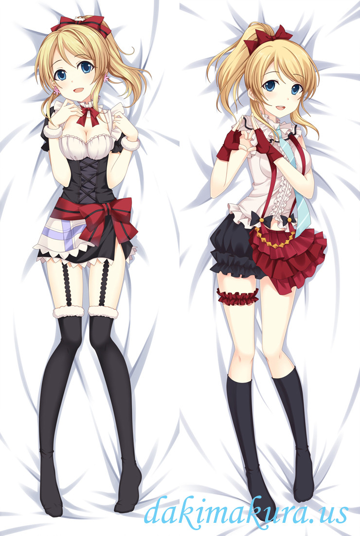 Love Live Ayase Eli Anime Dakimakura Japanese Pillow Cover